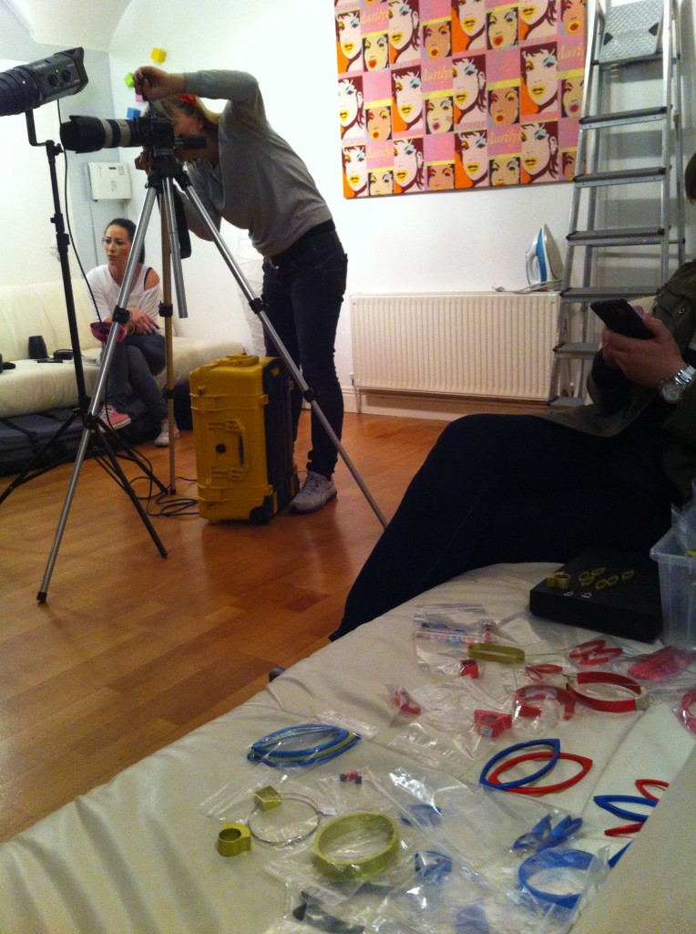 Photoshoot for new collection 2013